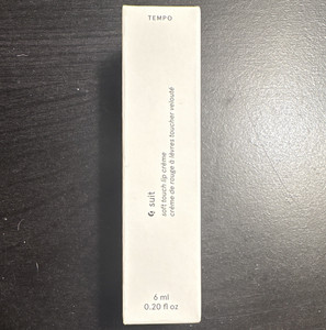 Glossier G Suit Soft Touch Liquid Lipstick Velvet - Tempo 0.20 fl oz