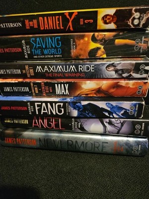 Lot 8 James Patterson - 7 Maximum Ride 1 Daniel X 2 HBs 5 TPBs Nevermore Angel +