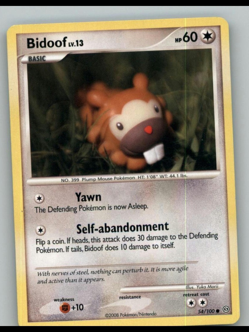 Stormfront 54/100 Bidoof LP