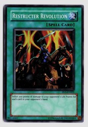 Restructer Revolution DL5-EN001 Super Rare Duelist League Promo