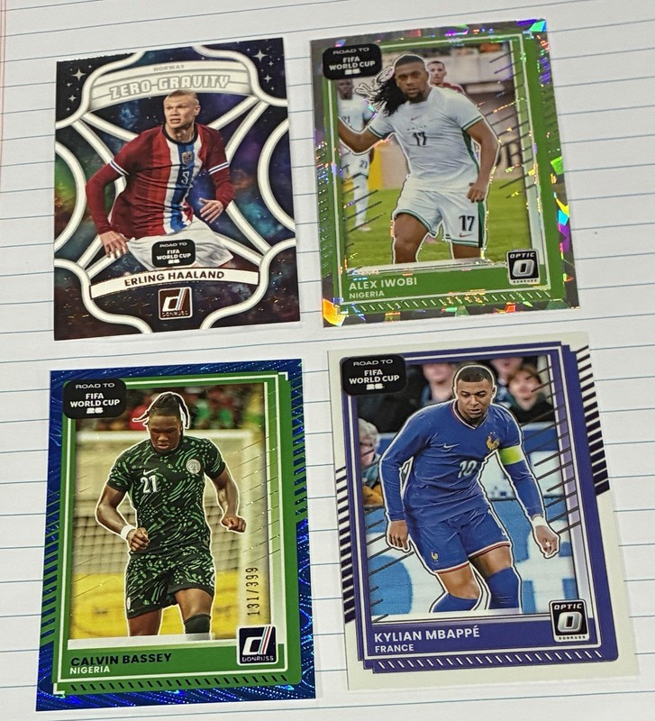 Kylian Mbappe Card Lot