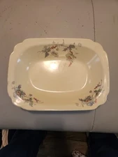 Homer Laughlin Oval Serving Dish, 9" X 6.5"