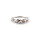 Vintage Coleman CCO Black Hills Gold Sterling Silver 925 CZ Ring Size 8
