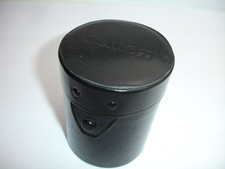 Canon Lens Case C 4" x 3", Vintage for 50mm 28mm 35mm 24mm lens GUC