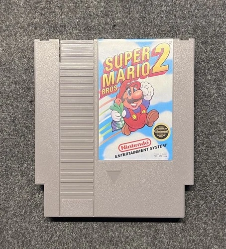 Super Mario Bros 2 (Nintendo Entertainment System NES, 1985) Vintage Video Game
