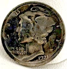 1921 Mercury Dime