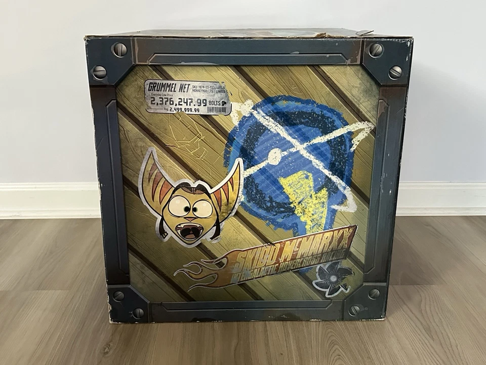 Figura Capitán Qwark de Ratchet & Clank - Regalo para empleado insomne gigante suave en caja original Foto 4 de 4