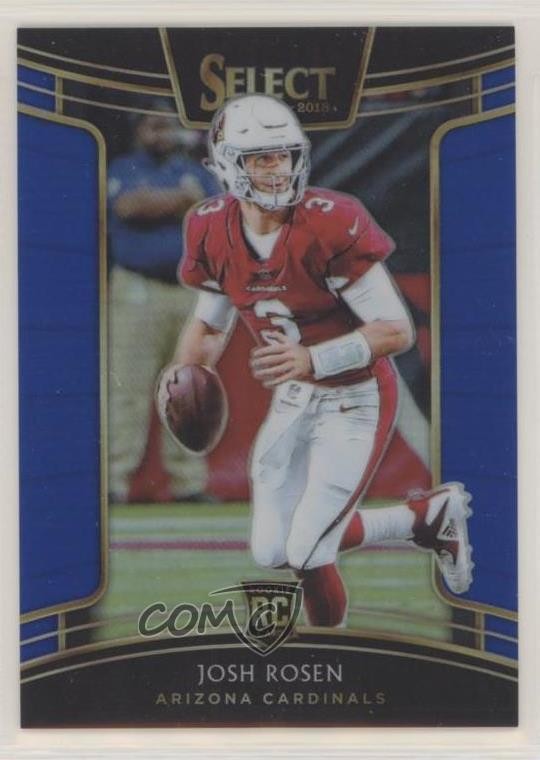 2018 Panini Select Concourse Blue Prizm /175 Josh Rosen #62 Rookie RC o8g