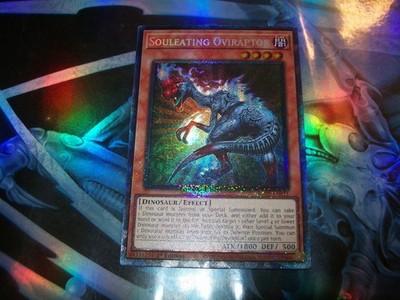 Souleating Oviraptor 1st Edition Collector's Rare RA05-EN011 Yu-Gi-Oh!