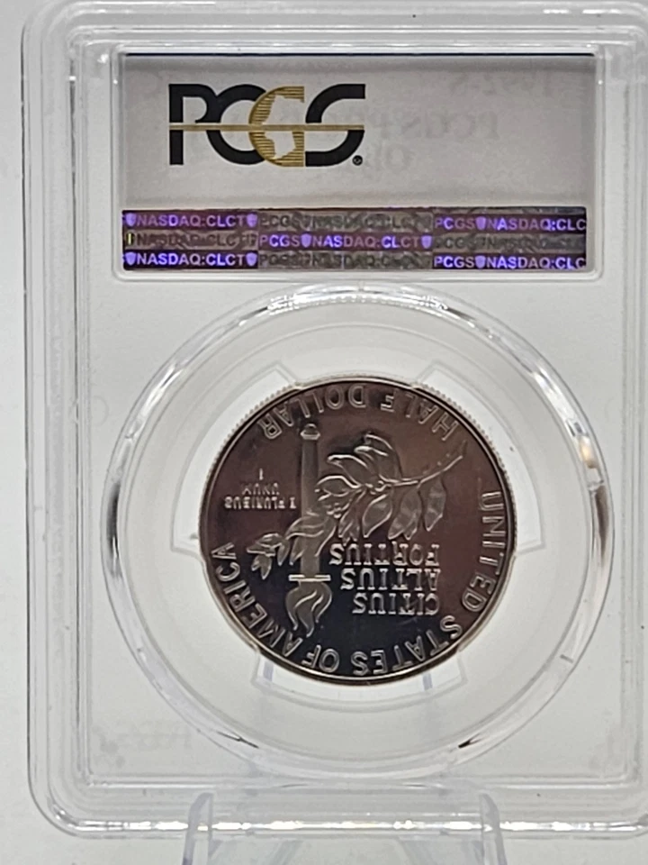1992-S Olympic Gymnastics Commemorative Half Dollar PR69 DCAM PCGS - Image 3 of 4
