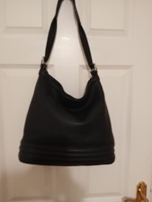 Radley Navy Shoulder Bag, Silver Hardwear, Tag With The Radley Dog 2 Slip 1 Zip