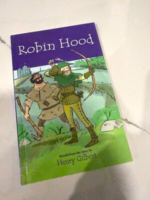 BRAND NEW ''Robin Hood'' (Arcturus Retold Classics) Paperback Kids Book