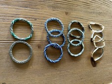 Assorted Beaded Bracelets:Choose Roll on Glass Beads orANTHRO Stretch Beads NWOT