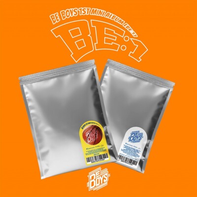 BE BOYS [BE:1] 1st Mini Album/CD-R+Foto Buch+Poster+3 Karte+Sticker K-POP SEALED