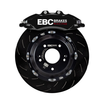 EBC Brakes BBK042BLK-1 for Racing 20-24 Toyota GR Supra Black Apollo-6 Calipers