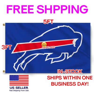 Bills Football New USA Shipping Buffalo Bill 3X5 Flag Man Cave Flag 3 X 5 Banner