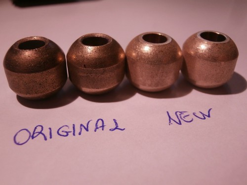NEW SINTERED (HEAT PRESSED) BRONZE BUSHINGS GARRARD 301 MOTOR TURNTABLE  2PCS