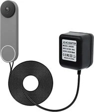 24V Transformer Doorbell Power Adapter Compatible with Google Nest,Wyze,Eufy Vid