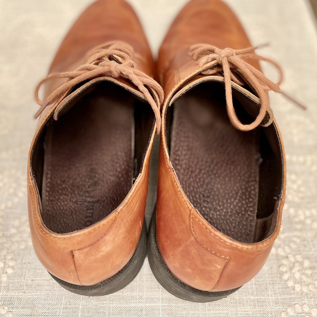 Cole Haan Split Toe Oxford Dress Shoe Brown C07416 Men\'s 12 M NWOB READ Cole Haan Oxford Dress Shoes Leather Lenox Hill Split Toe  main image 3