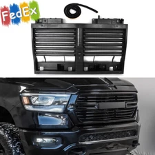 Front Active Grille Shutter Radiator Grill Fits For Ram 1500 5.7L 3.0L 2019-2024
