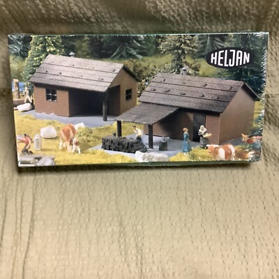 K Heljan 1792 HO Cottages New In Sealed Box   HO Scale