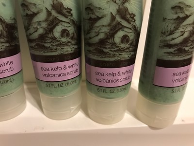 5x Bella Bronze Sea Kelp White Volcanics Scrub Fl Oz NEW