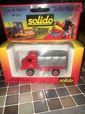 Solido 2113 Truck Firefighters Simca Sumb 4x4 Sdi Dr me Lights Forest Nib