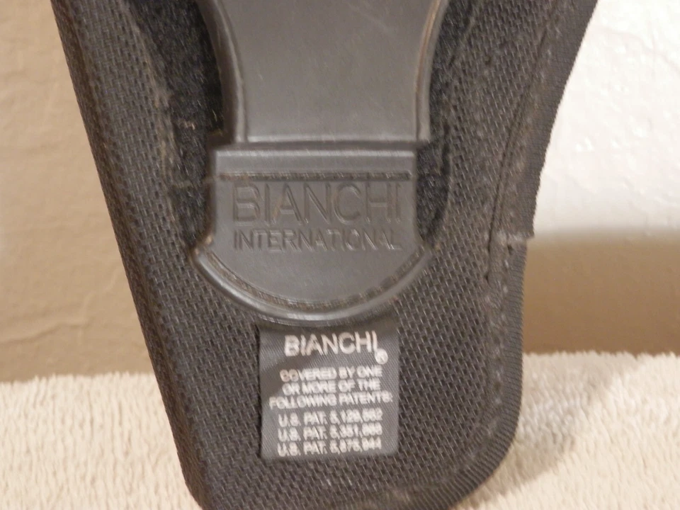 Bianchi International RH Gun Holster 9” Long 4” Wide - Image 3 of 3