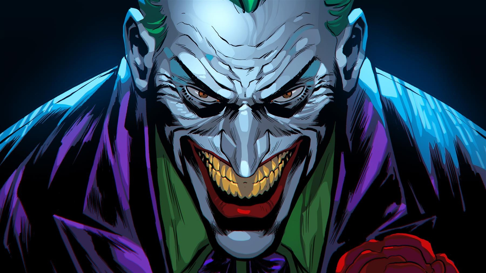 Joker DC Metal Art Print Comics Poster 8in x 12in Lot Up