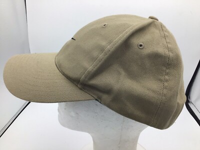 90s NIKE GOLF USA製 キャップ ヴィンテージ スウォッシュ 刺繍 Vintage 90s NIKE GOLF Swoosh Hat Golf Baseball Cap Tan Adjustable