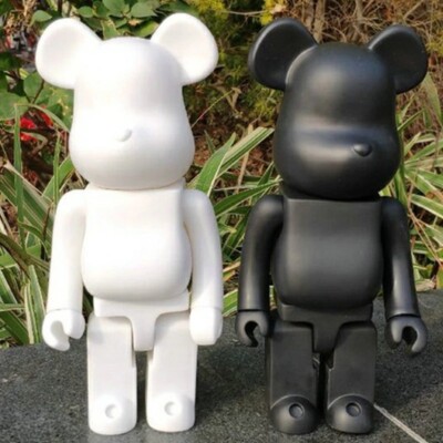 Bearbrick 400% Goodenough 2015 Blanc – Medicom Toy – Neuf