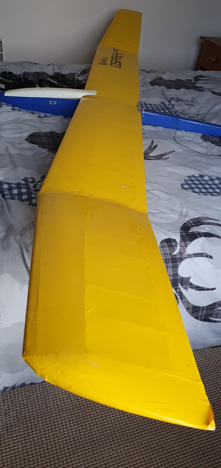 vintage radio controlled Glider Osprey 100" eBay