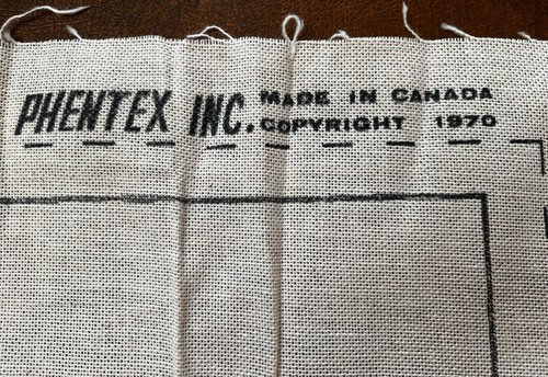 Phentex 1970 VTG Punch Needle Rug Pattern Kit No 322 Granny Chic 24x36 in. - Picture 10 of 13