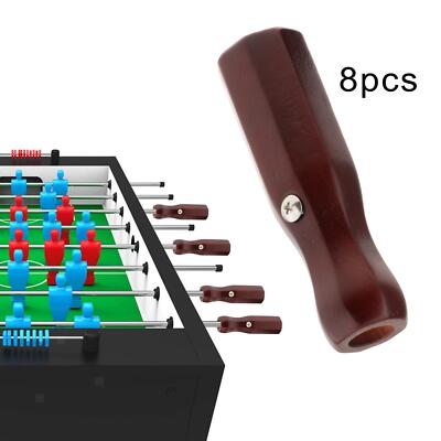8x Foosball Table Rod End Caps 16mm Hole Table Game Soccer Table Handles
