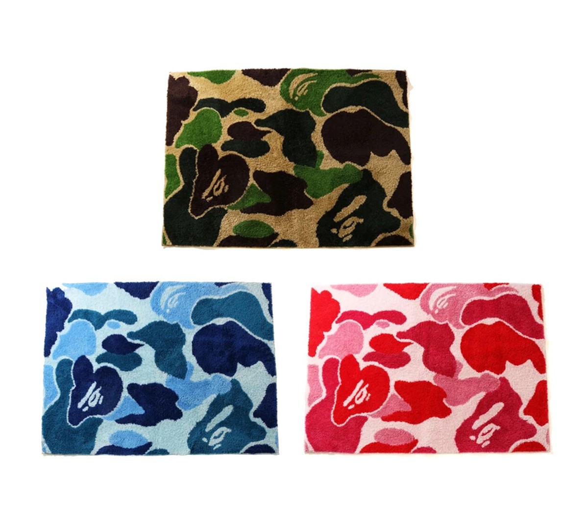 A BATHNIG APE Men's Goods ABC CAMO BIG RUG MAT 1I70192001 b A BATHNIG APE Men's Goods ABC CAMO BIG RUG MAT 1I70192001 b