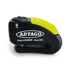 ARTAGO 30X10 Motorcycle Disc Lock Alarm Anti Theft Alarm Lock with Warning Fu...