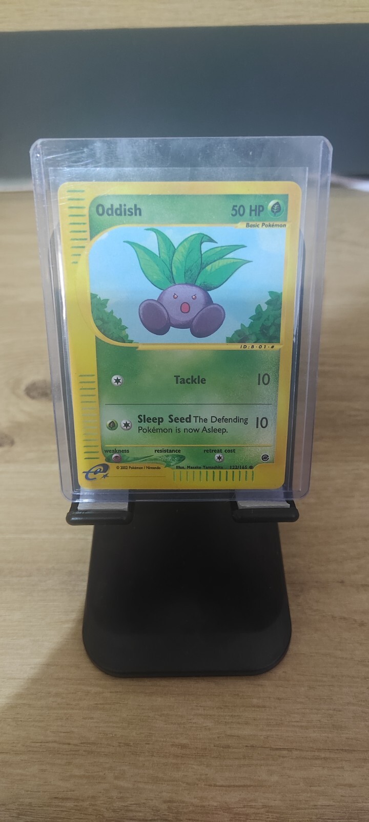 Oddish Reverse Holo - 122/165 Expedition Base Set Pokémon Card - 2002