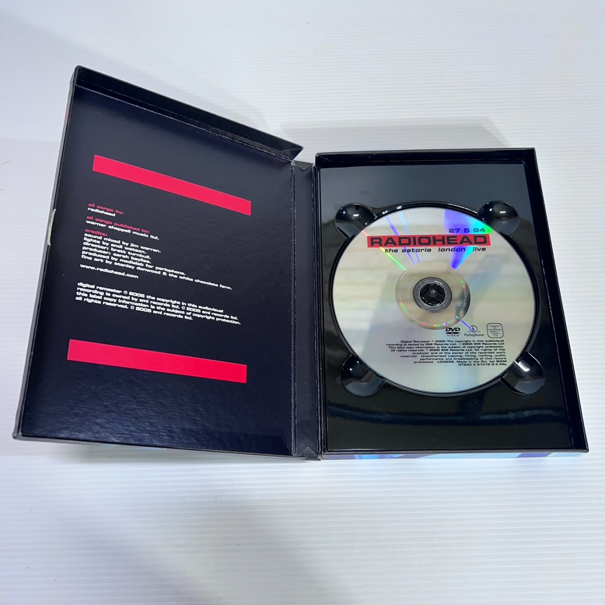 Radiohead - The Astoria, London - Live- Region 0 | eBay