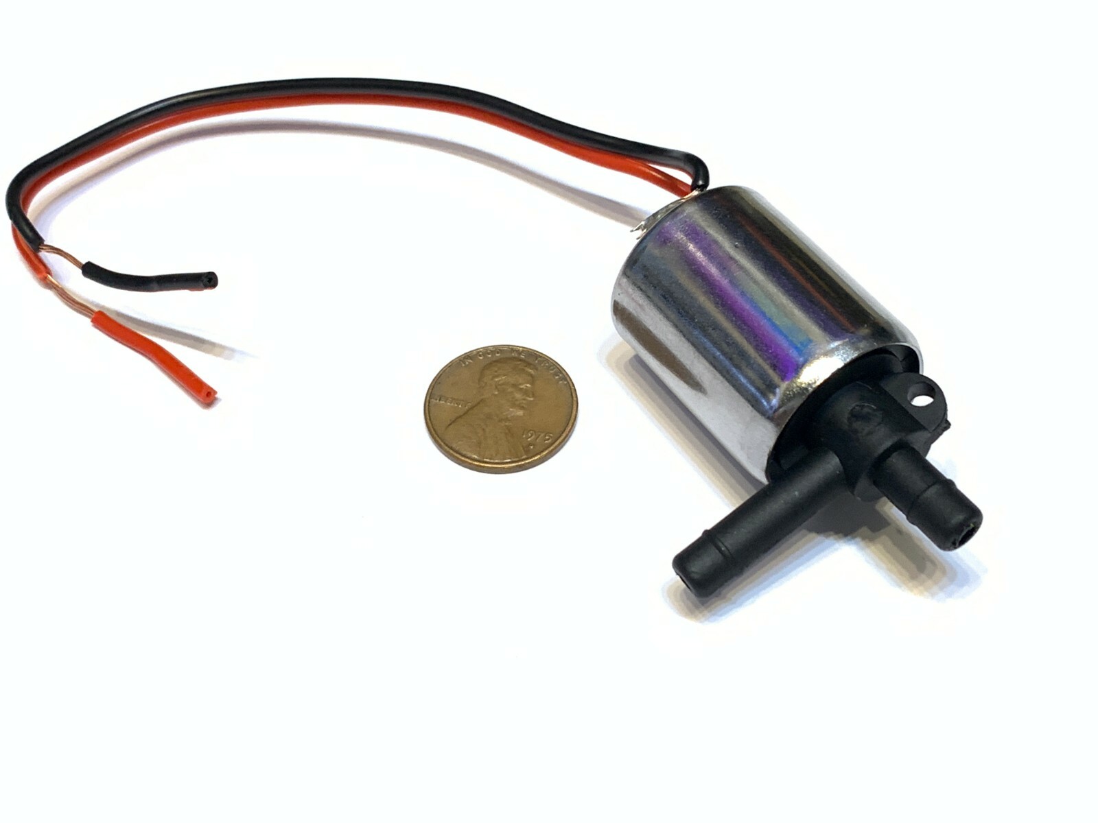 Keurig 12V Pneumatic Solenoid Valve - 4 PSI, Normally Closed, 3/16" Port (SHV0829) 1 thumbnail image