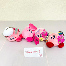 Kirby of the Stars Mascot Set 4 Plush 30th Anniversary Pink Heart Hoshi no JP