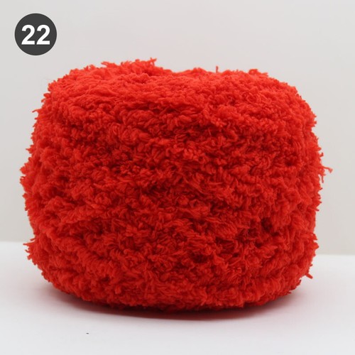 5 X 100g Skeins Fluffy Coral Velvet Cashmere Chunky Crochet Soft Knitting Wool - Picture 53 of 65