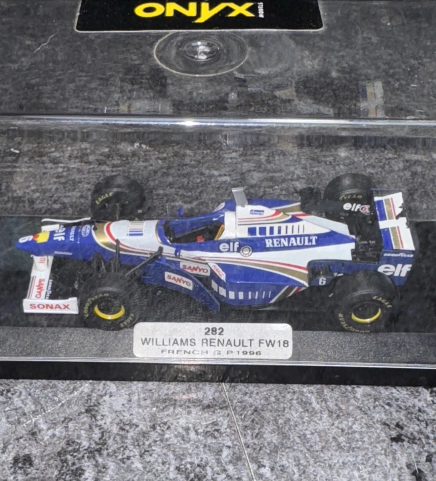 ONYX 1/43 Williams Renault FW18 GP de Francia 1996 Jacques Villeneuve - 282 Foto 2 de 3