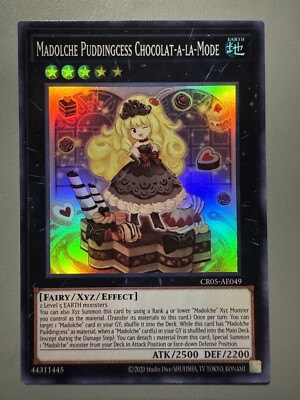 YUGIOH MADOLCHE PUDDINGCESS CHOCOLAT-A-LA-MODE ASIA ENGLISH CR05