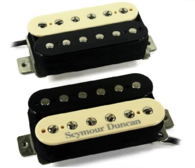 Seymour Duncan JB TB-4 Bridge Trembucker & 59 SH-1n Neck Zebra