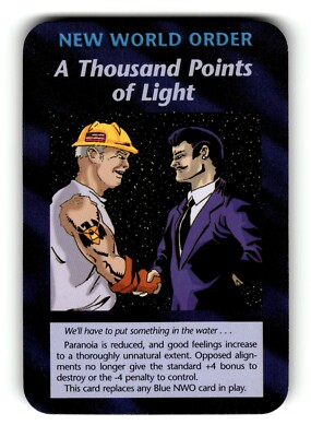 NWO: A Thousand Points of Light Card Unlimited INWO Illuminati New