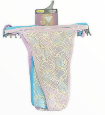 Damen Frauen Tanga Slips Slip One Size 34-38'' Hüfte
