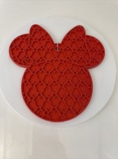 Disney Minnie Mouse 100 Silicone Trivet - NWT