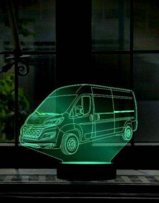  Van 3D Illusion Smart APP Steuerung 3D Illusion Nachtlicht Bluetooth, Musik