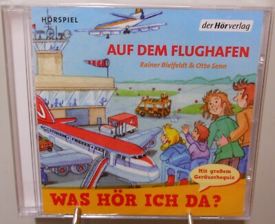Auf dem Flughafen Wissen für Kinder Hörspiel CD Geschichten und Musik #T1683