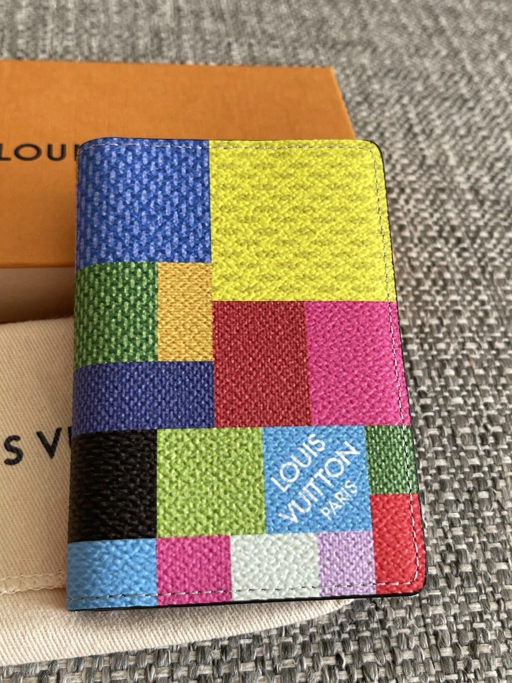 New Full Set LOUIS VUITTON Damier Graphite 3D Pocket Organizer N60432 - Image 3 of 4